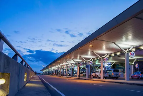 Advanced airport parking system solutions with real-time management and smart reservation software.